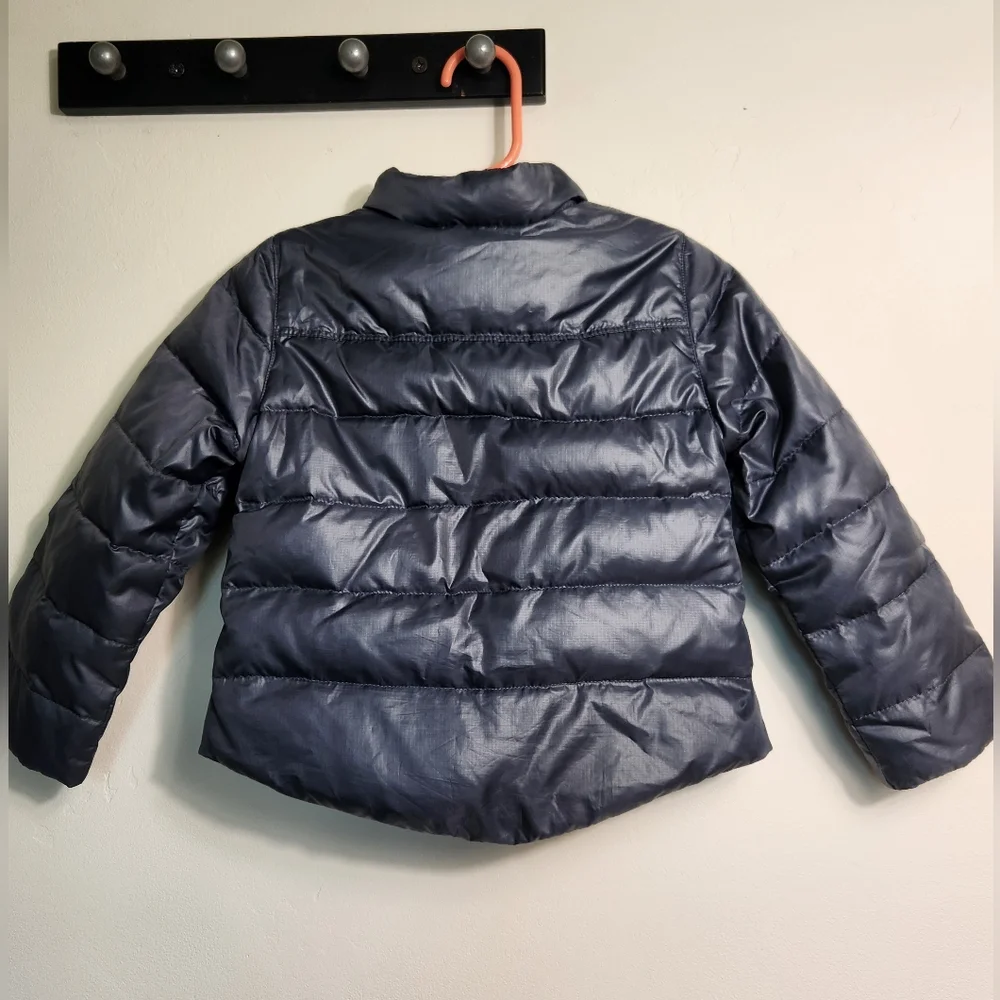 Crewcuts Toddler Down Feathers Gray Jacket With Pick Accents. Size 3T.  #G13